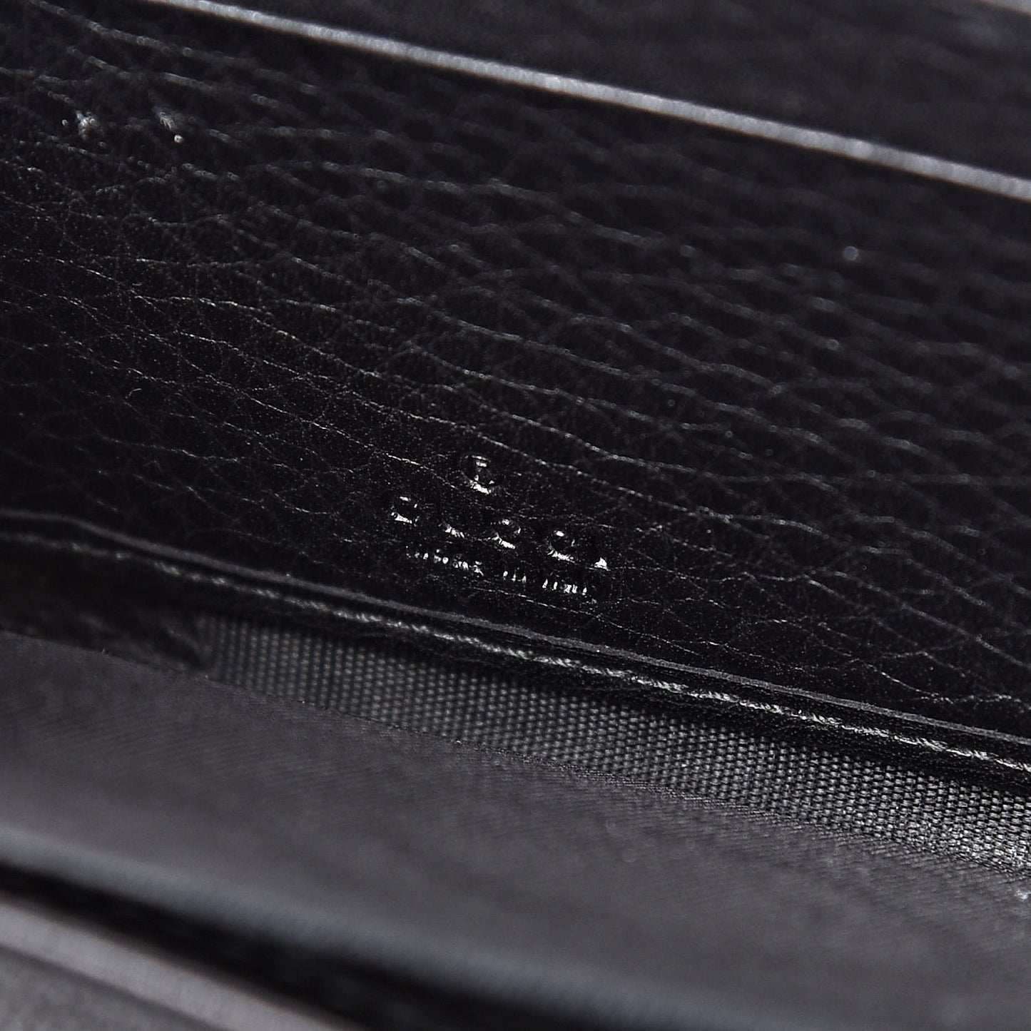 Calfskin Soho Zip Around Wallet Black