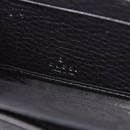 Gucci Calfskin Soho Zip Around Wallet Black 6 of 10