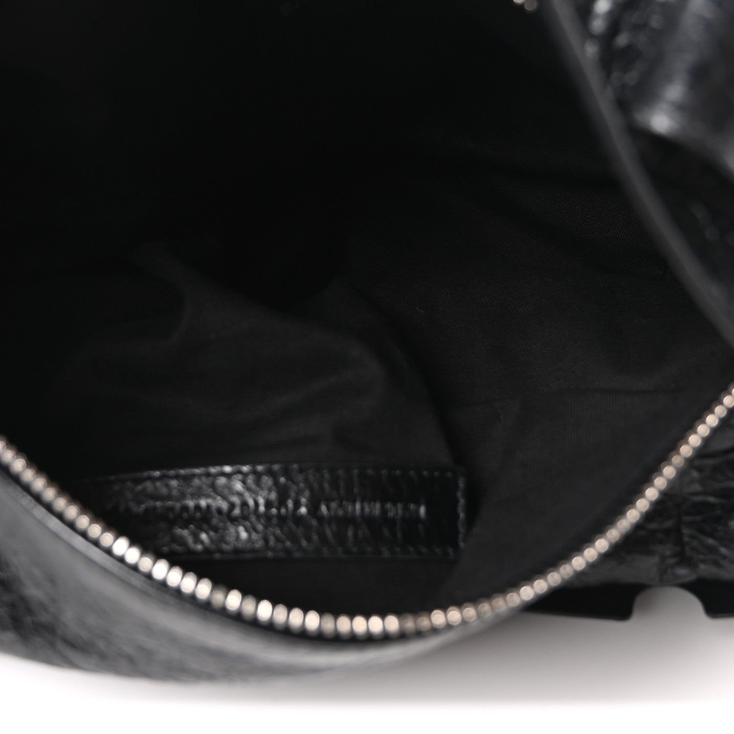 Balenciaga Agneau Arena Men's Superbusy Small Sling Zip Shoulder Bag Black 5 of 10