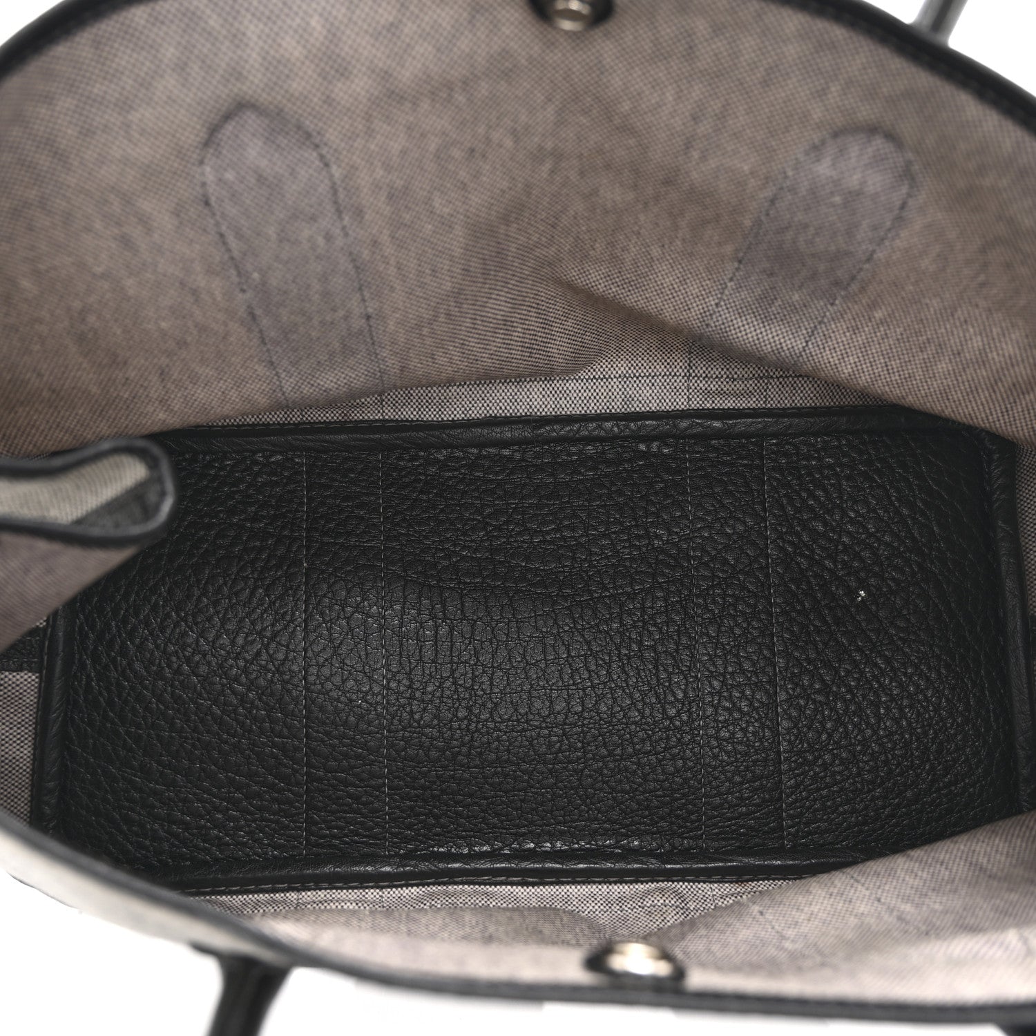 Hermes Toile Negonda Garden Party 36 MM Tote Black Ecru 5 of 11