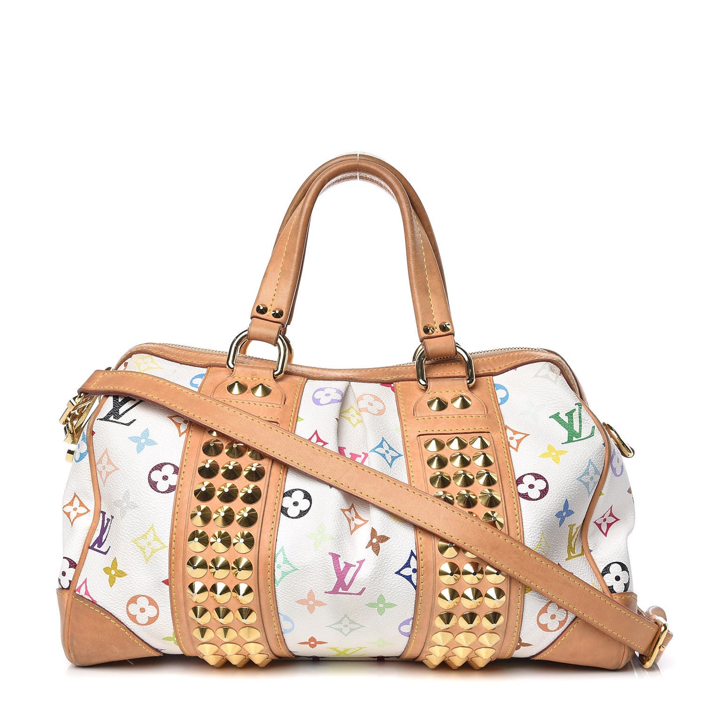 Monogram Multicolor Courtney MM White