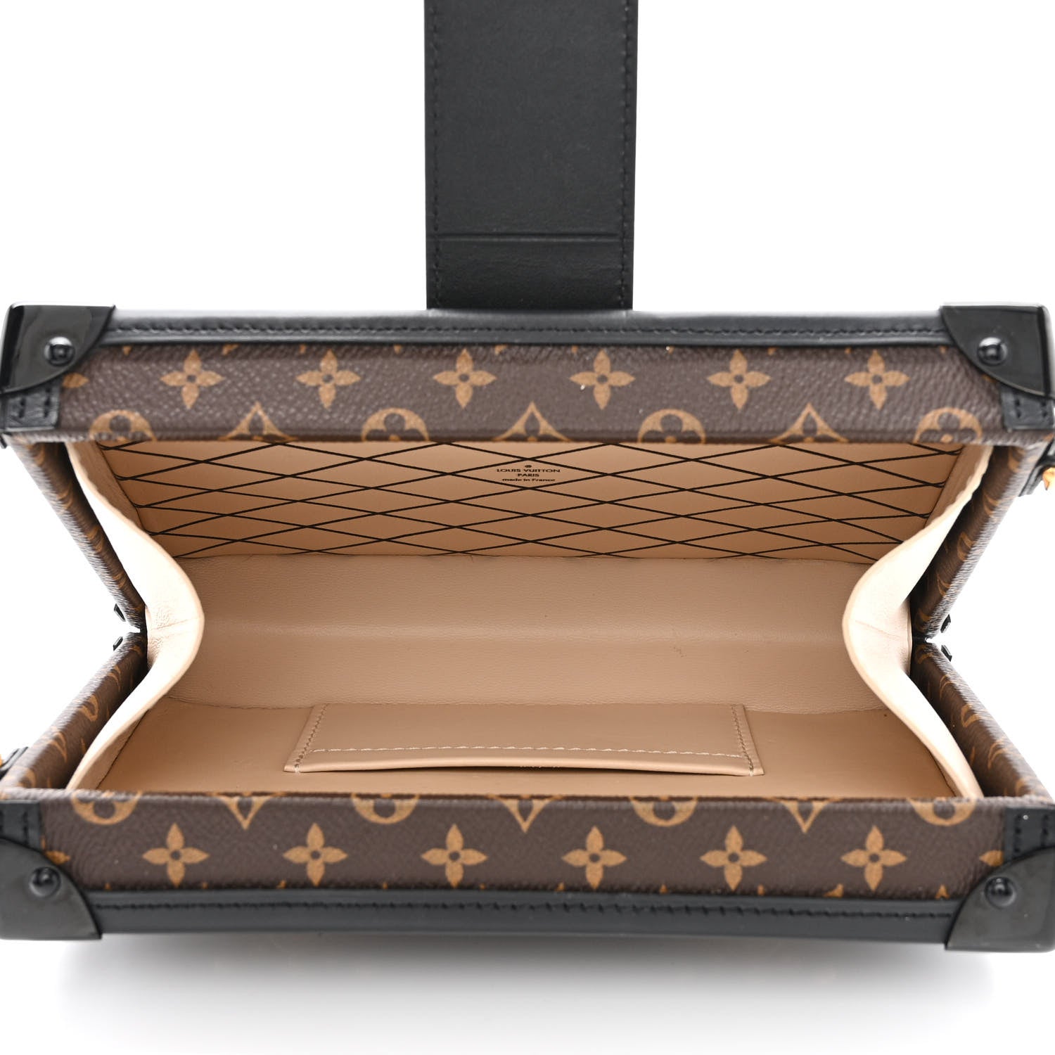 Louis Vuitton Monogram Petite Malle Black 5 of 11