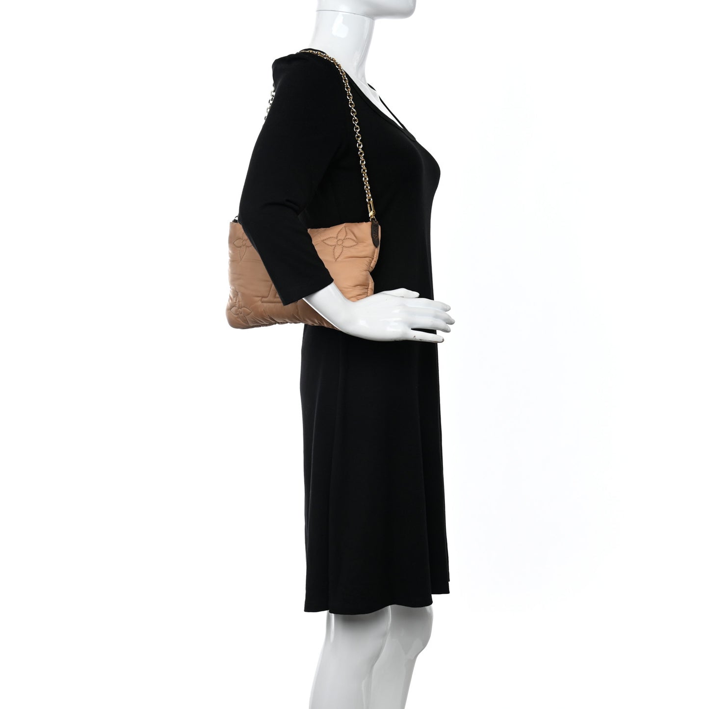 Econyl Monogram Pillow Maxi Multi Pochette Accessories Mini Pochette Beige