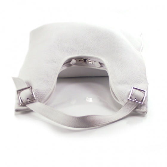 Leather Massai Cut White