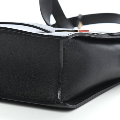 Delvaux Supple Calfskin PM Madame Shoulder Bag Black 9 of 10