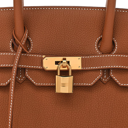 Hermes Togo Birkin 35 Gold 9 of 9