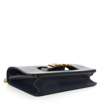 Christian Dior Calfskin J'Adior Chain Flap Bag Navy Blue 3 of 9
