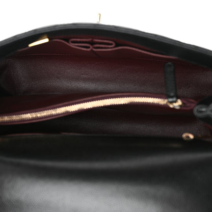 Chanel Caviar Quilted Small Coco Handle Flap Black 5 of 11