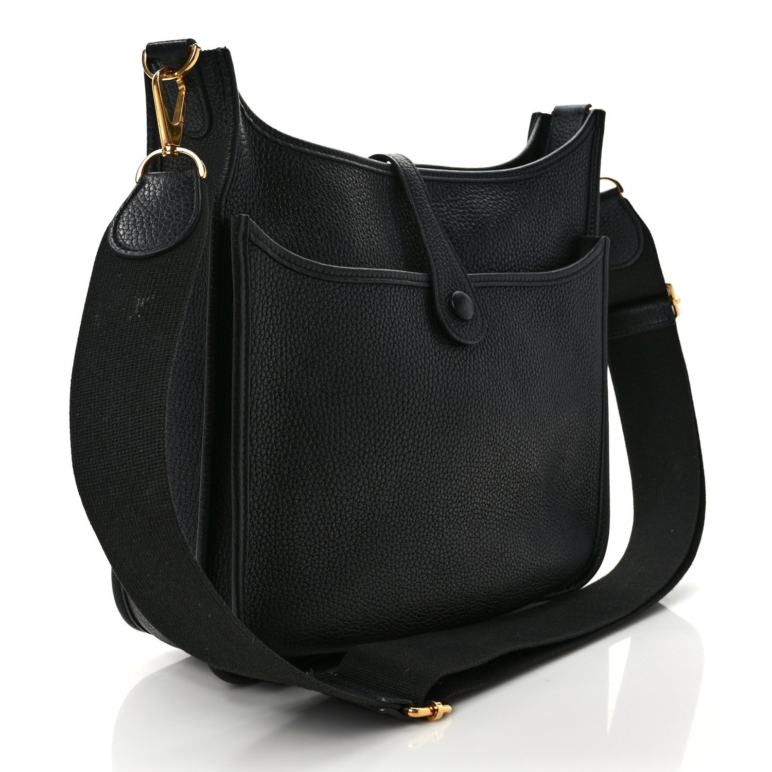 Hermes Taurillon Clemence Evelyne III PM Black 3 of 8