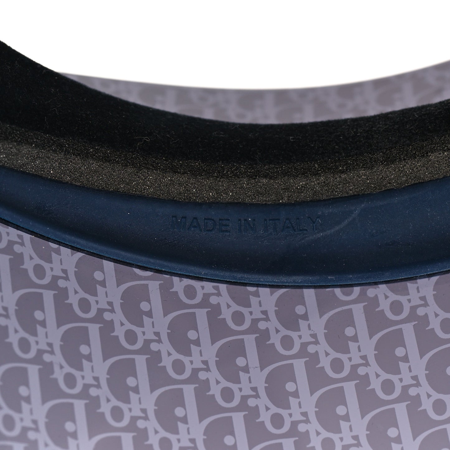 Oblique DiorClub V1U Sun Visor Blue
