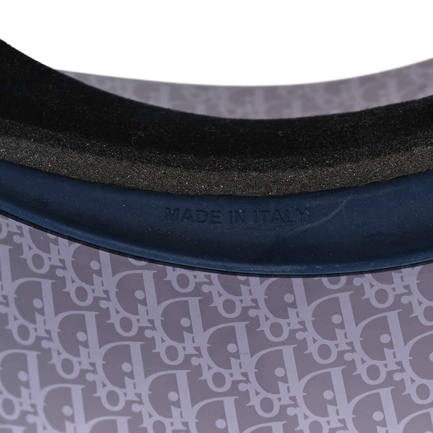 Christian Dior Oblique DiorClub V1U Sun Visor Blue 8 of 8