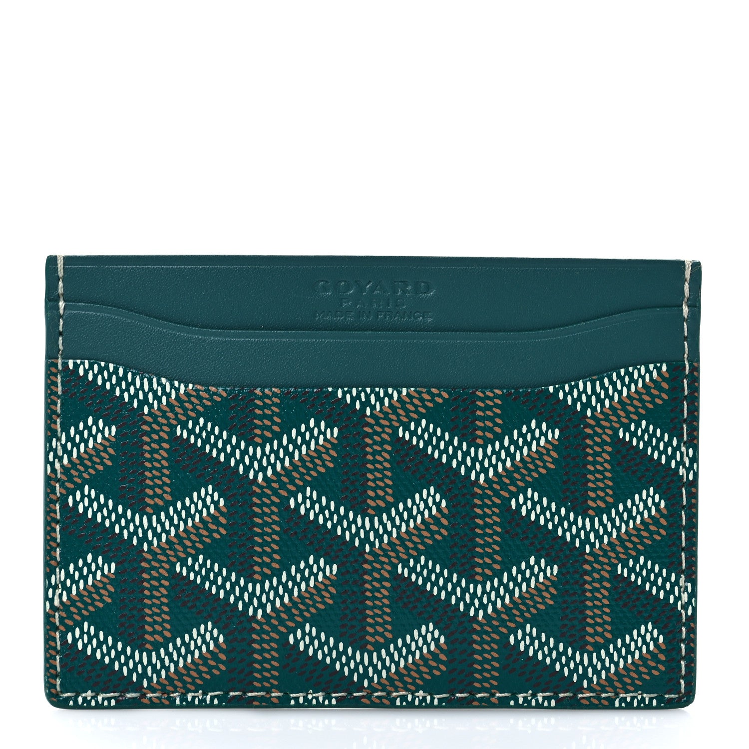 Goyard Goyardine Saint Sulpice Card Holder Green 1 of 6