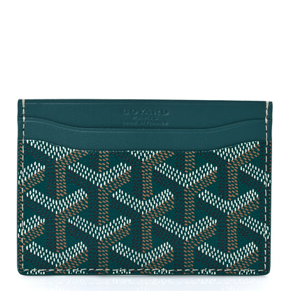 Goyard Goyardine Saint Sulpice Card Holder Green 1 of 6