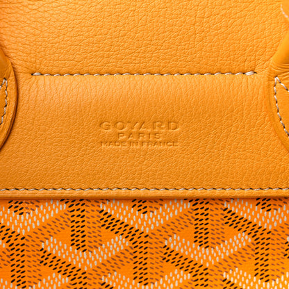 Goyard Goyardine Calfskin Mini Alpin Backpack Yellow 6 of 13