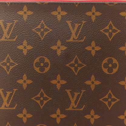 Louis Vuitton Monogram Neverfull MM GM Pochette Cherry 8 of 8