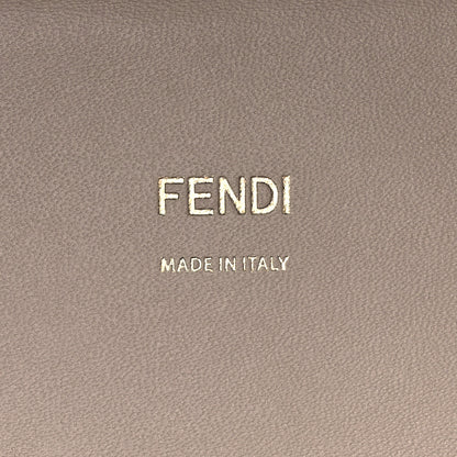 Fendi Vitello King Plexiglass Logo Embossed Medium Fendi Sunshine Shopper Tote Poudre 6 of 11