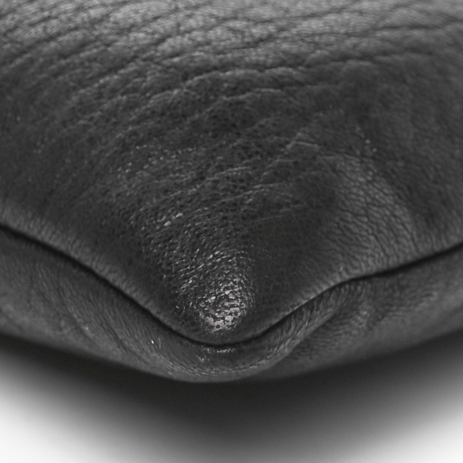 Saint Laurent Lambskin Large Puffy Pouch Black 10 of 11