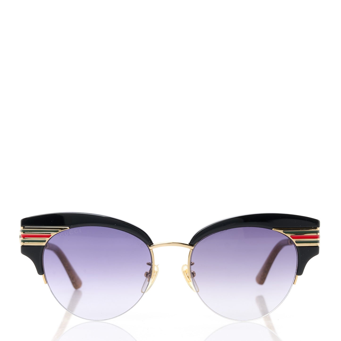Glitter Cat Eye Sunglasses GG0283S Black