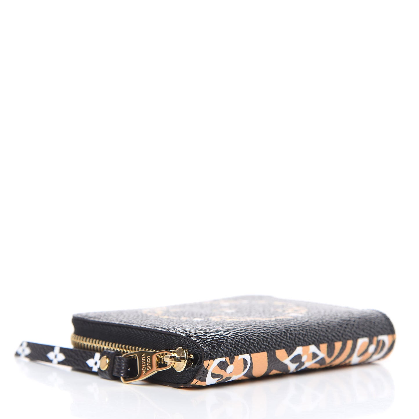 Monogram Giant Jungle Zippy Coin Purse Black