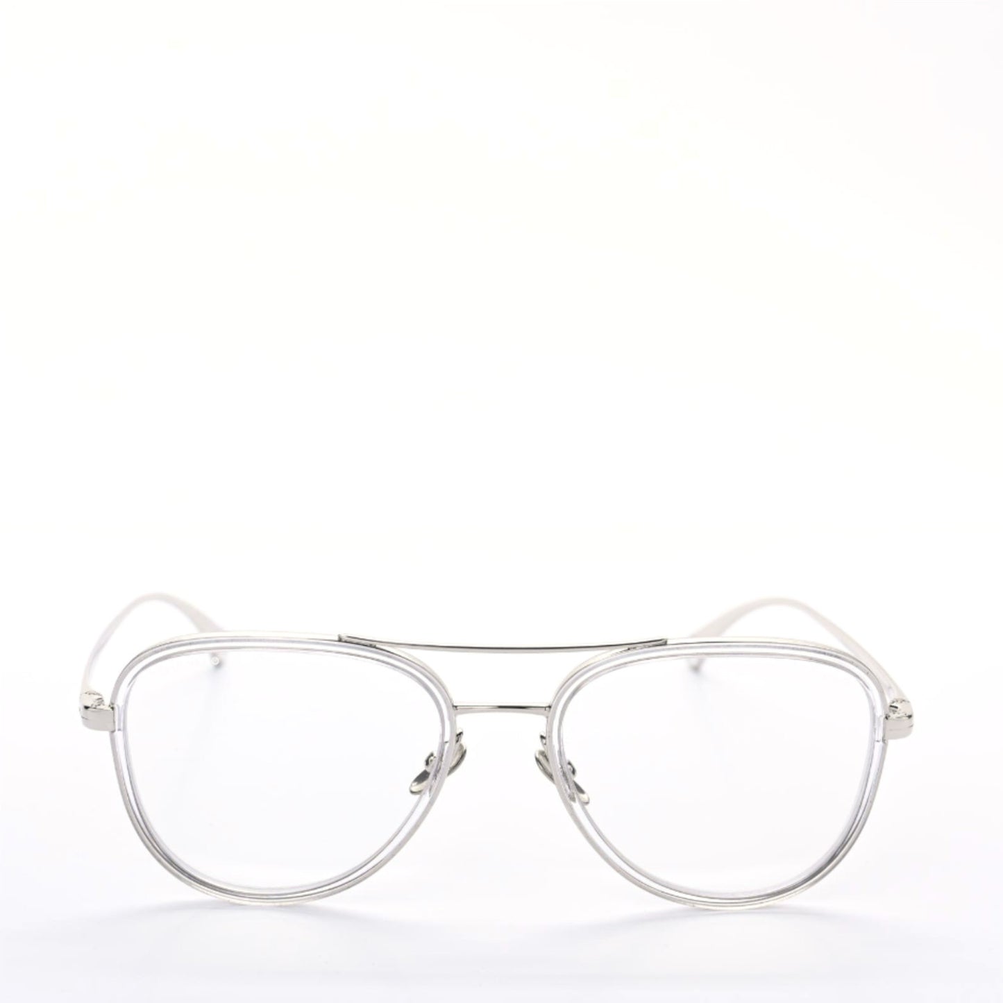 Acetate Pilot Eyeglasses 2196-S Clear