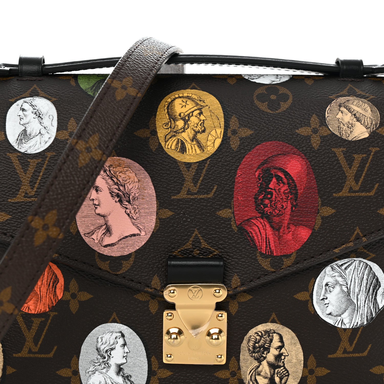 Louis Vuitton x FORNASETTI Monogram Cameo Pochette Metis 7 of 10