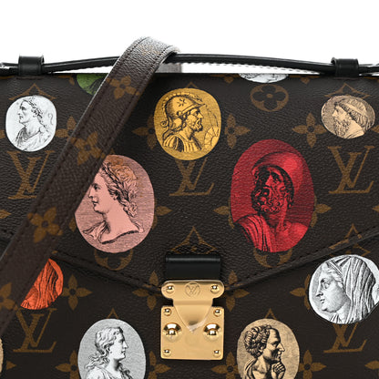 Louis Vuitton x FORNASETTI Monogram Cameo Pochette Metis 7 of 10