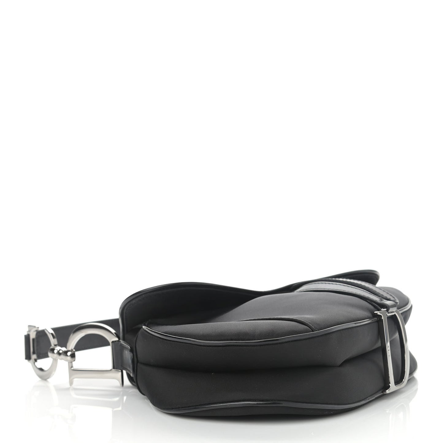 Nylon Saddle Bag Black