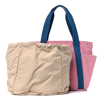 Hermes Cotton Canvas Passe-Passe Nappy Tote Bag Figue 3 of 14