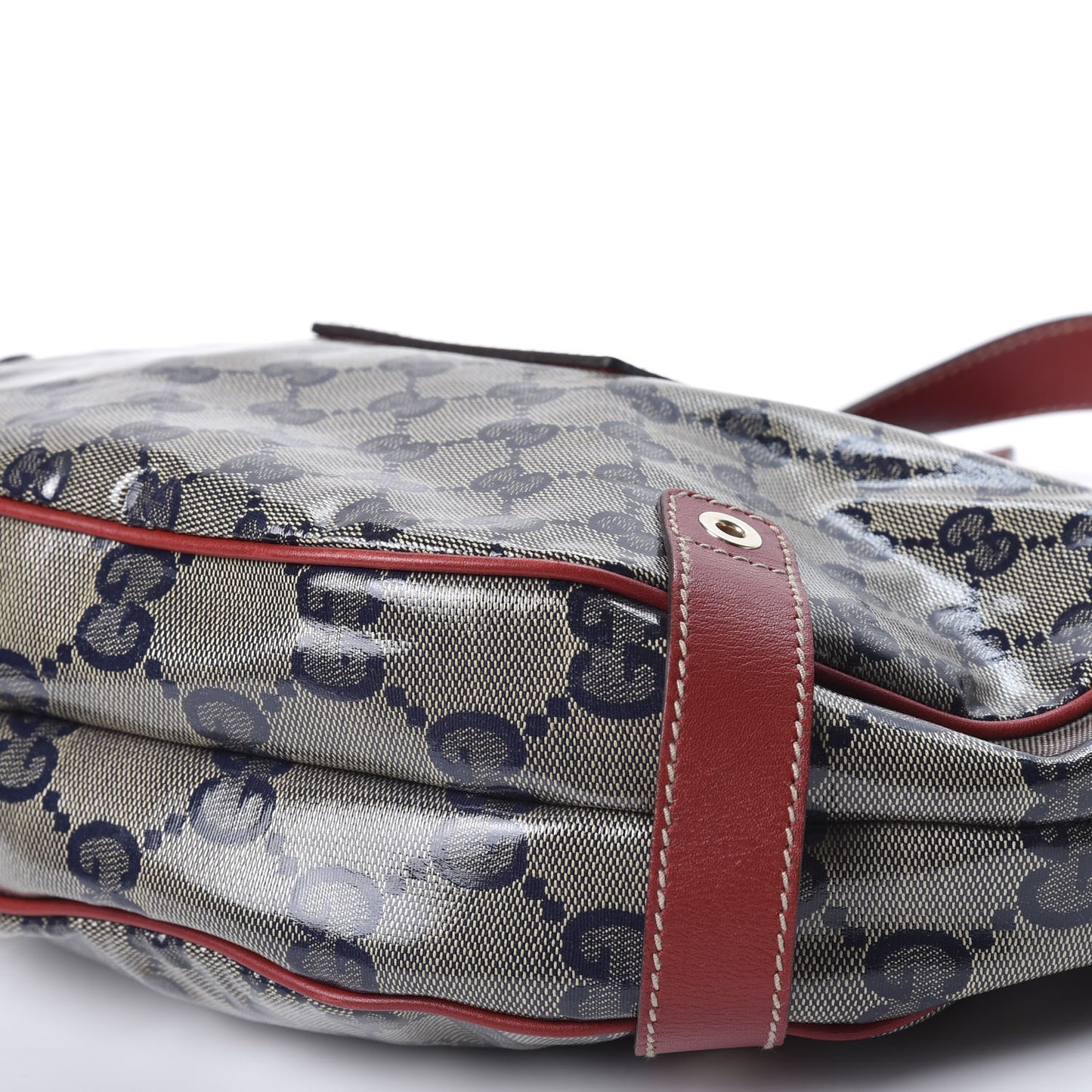 Crystal Monogram Voyager Bag Red