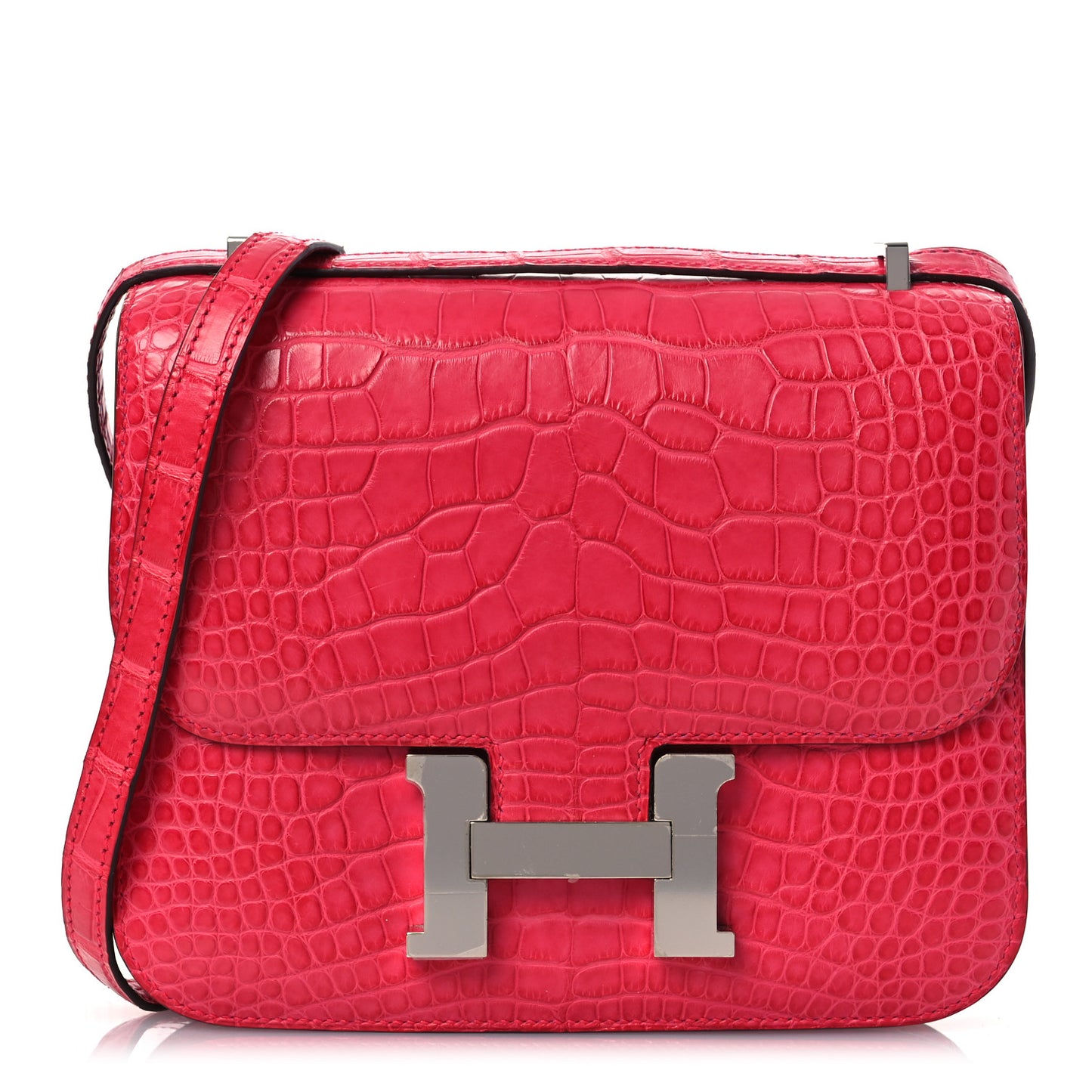 Matte Alligator Constance 18 Rose Extreme