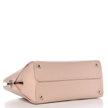 Christian Dior Grained Calfskin Bar Tote Pink 4 of 9