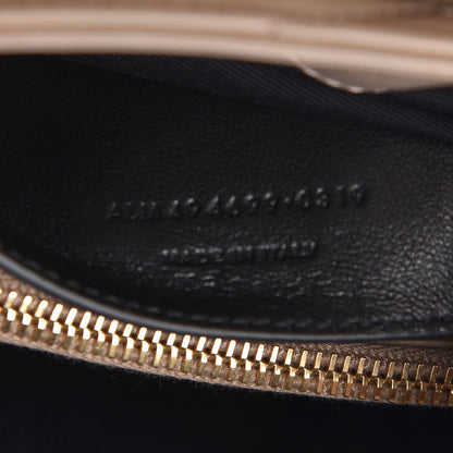Saint Laurent Calfskin Y Quilted Monogram Small Loulou Chain Satchel Dark Beige 8 of 11