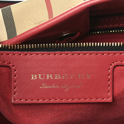 Burberry Horseferry Check Small Canterbury Tote Antique Rose 6 of 9