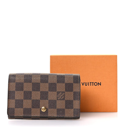 Louis Vuitton Damier Ebene Porte-Monnaie Tresor Wallet 8 of 8