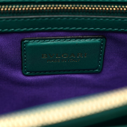 Bulgari Calfskin Serpenti Forever Shoulder Bag Emerald Green 7 of 12