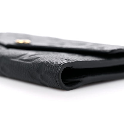 Louis Vuitton Empreinte Compact Curieuse Wallet Black 8 of 9