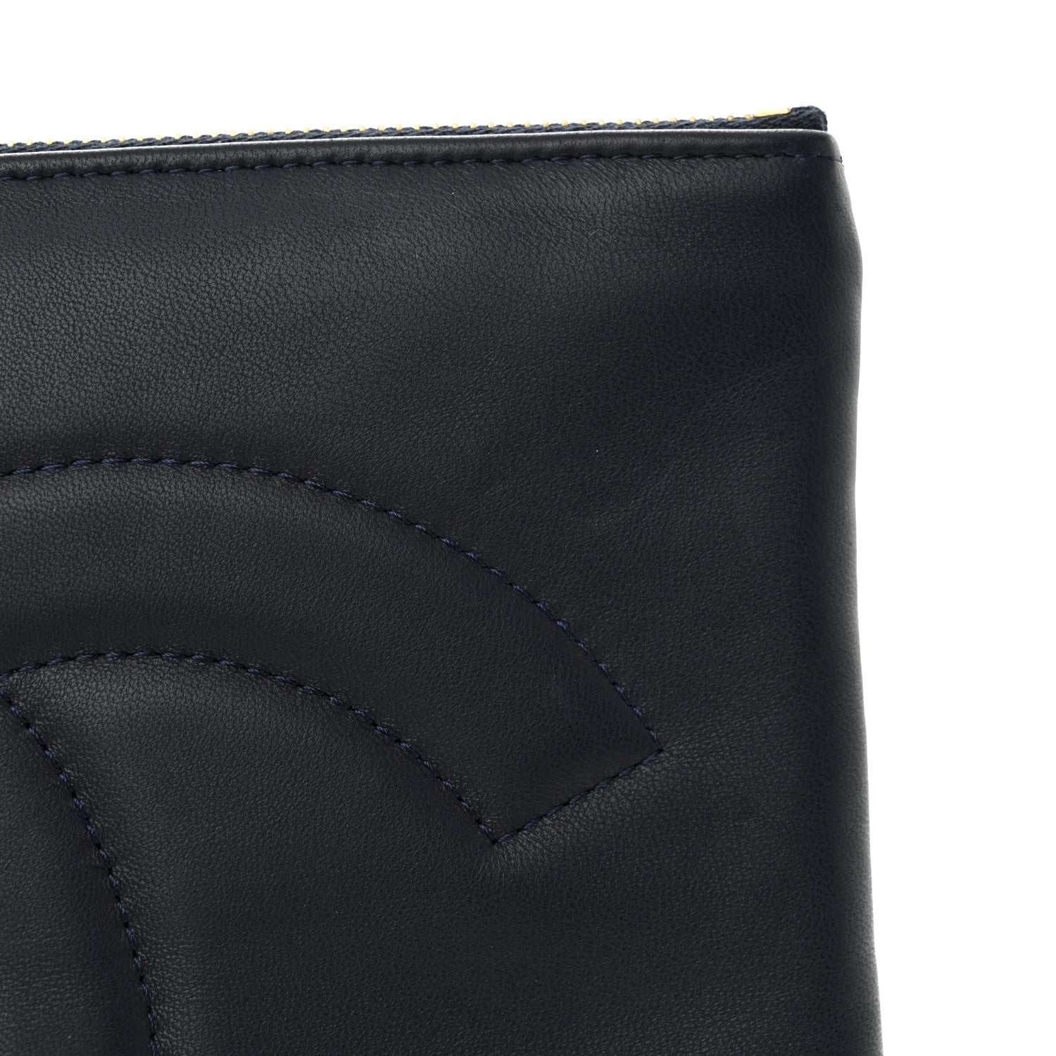 Chanel Lambskin Colorblock Cosmetic Case Multicolor 8 of 8