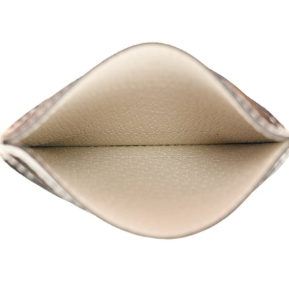 Gucci Textured Calfskin Web Ophidia Card Holder Mystic White 5 of 7