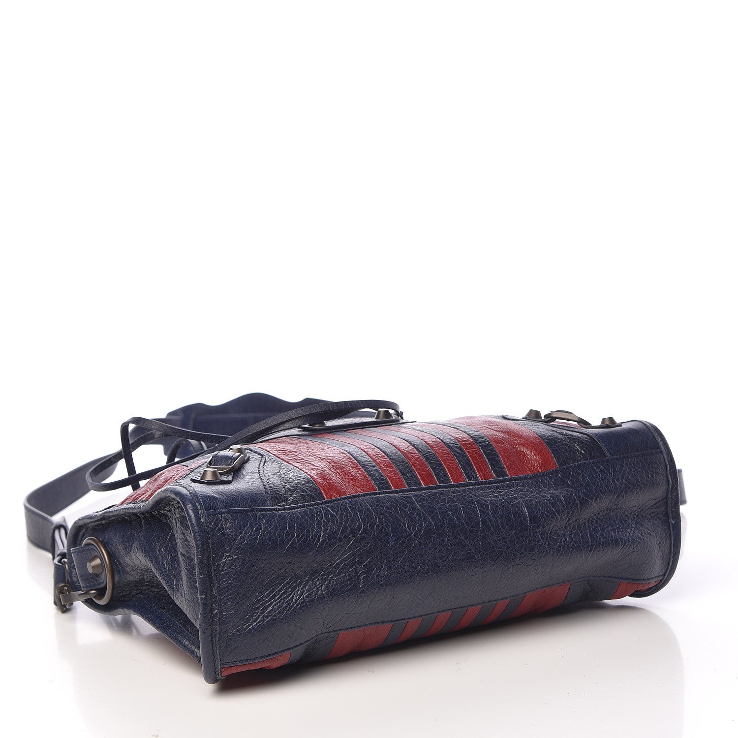 Balenciaga Veau Arena Multicolore Classic Hardware S City Bleu Nuit Rouge 4 of 10