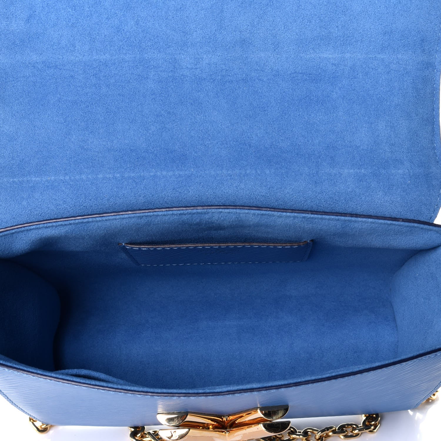 Louis Vuitton Epi Twist Shoulder Bag MM Blue Jean 5 of 9