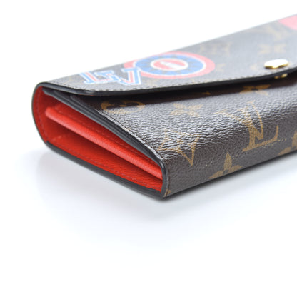 Louis Vuitton Monogram World Tour Sarah Wallet 7 of 8