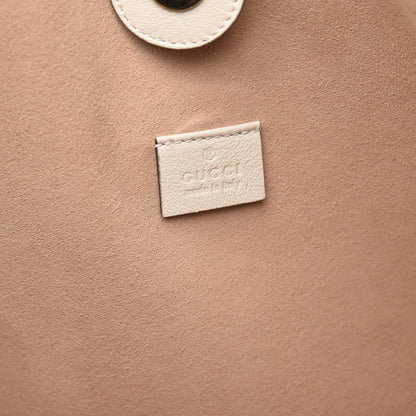 Gucci Calfskin Maxi Rajah Chain Tote White 6 of 11
