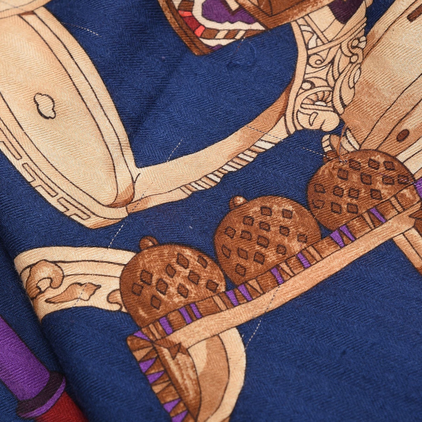 Cashmere Silk Concours D'Etriers Shawl 140