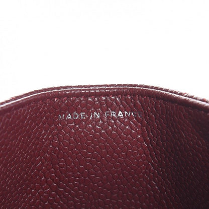 Chanel Caviar Quilted iPad Case Dark Red 7 of 9