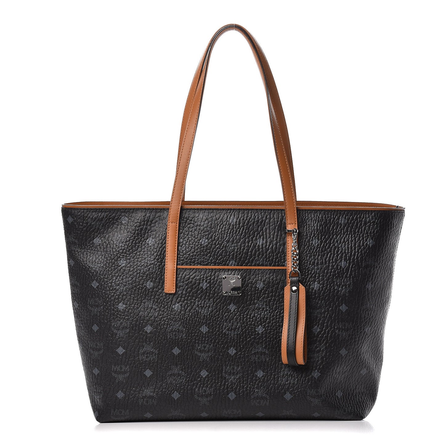 Visetos Medium Anya Shopper Tote Black