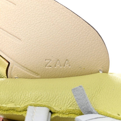 Hermes Milo Lambskin Grigri Rodeo Pegase Horse Bag Charm PM Jaune Bourgeon Bleu Brume Nata 4 of 6