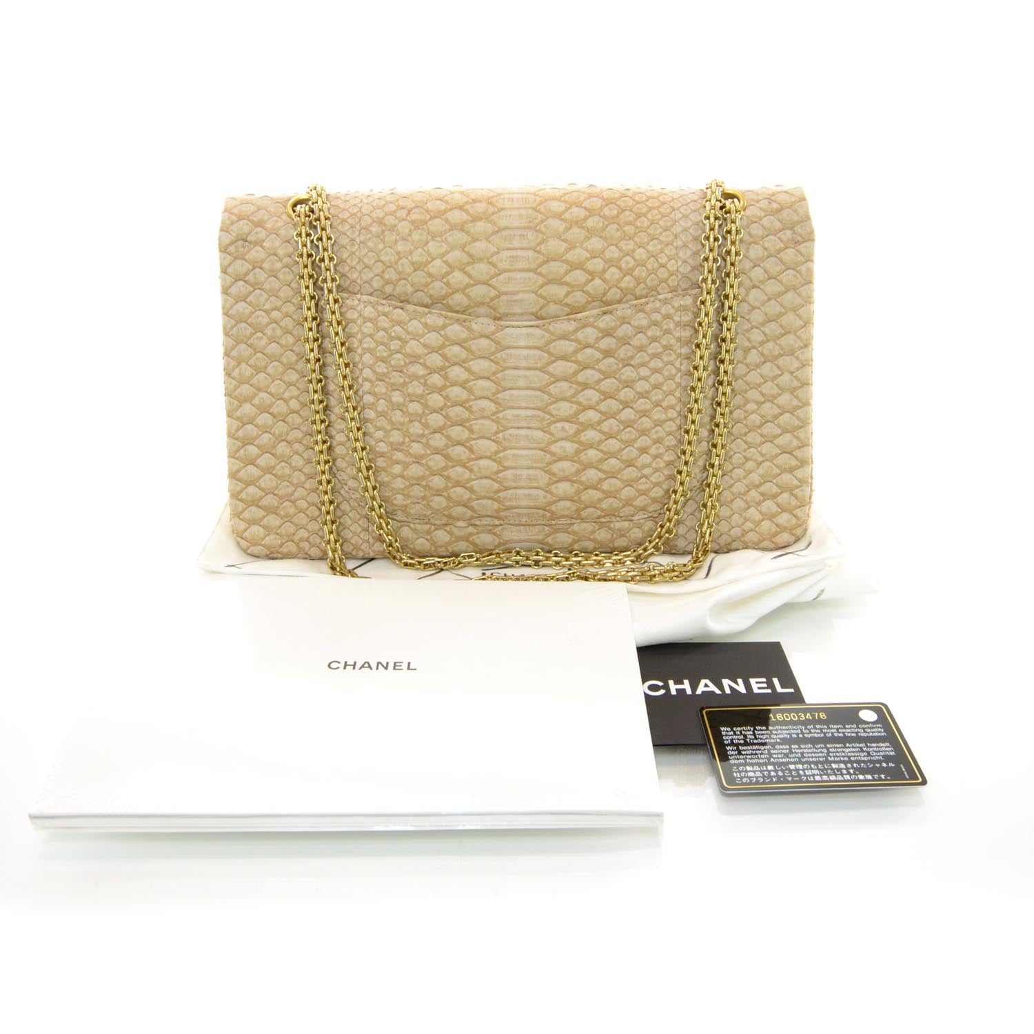 Chanel Python 2.55 Reissue 227 Flap 3 of 8
