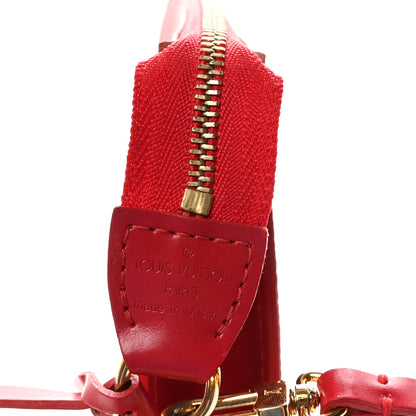 Louis Vuitton Epi Pochette Accessories 21 Castillan Red 6 of 6