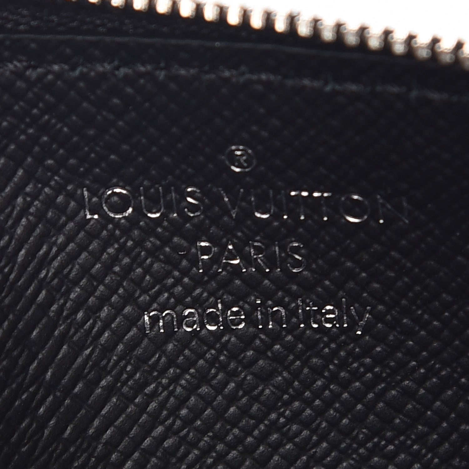 Louis Vuitton Monogram Eclipse Taiga Coin Card Holder 6 of 7