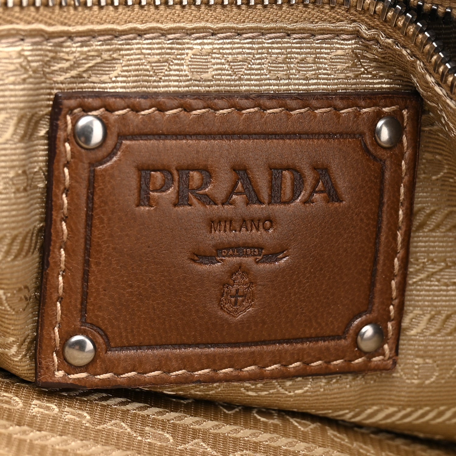 Prada Nappa Frange Fringe Hobo Noce 6 of 11